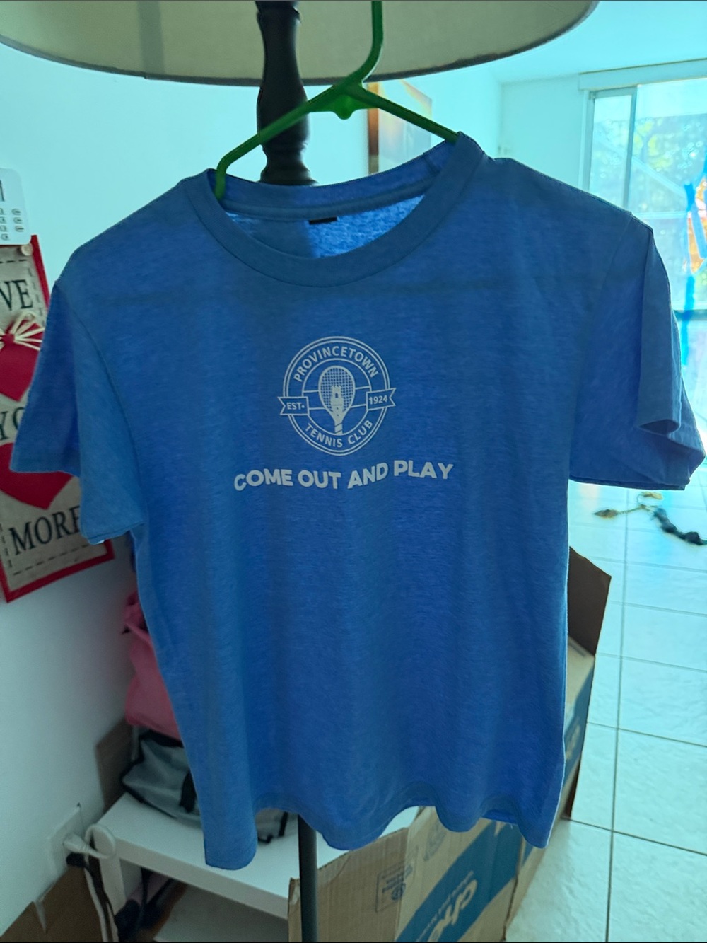 Source Unknown Blue 'Come Out and Play' Graphic Tee